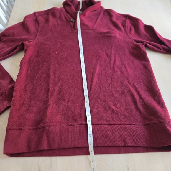 Tommy Hilfiger Raspberry Red Collar Sweater - Picture 12 of 13